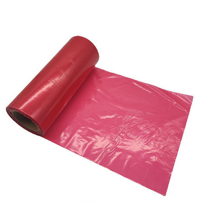 Özel Paket Çantaları Kırılır Polietilen Rulo Yazdırma Sosis Dökme Rulo 190mm PVDC Yüksek Bariyer