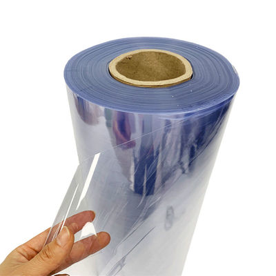 Tıbbi Kalite Sert PVC Film Rulo Paketleme Filmi Tiptop Renkli Şeffaf Esnek