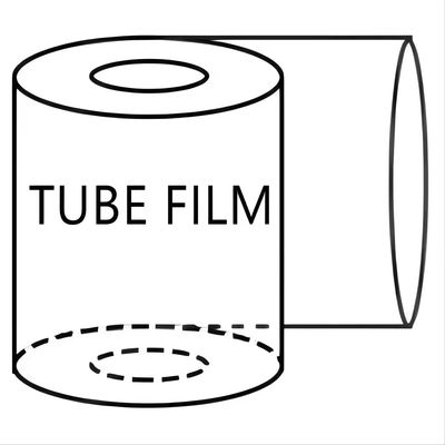 Balık deniz ürünleri rulo tüp plastik film rulo polietilen PA plastik boşluk ambalajı için sürekli kol