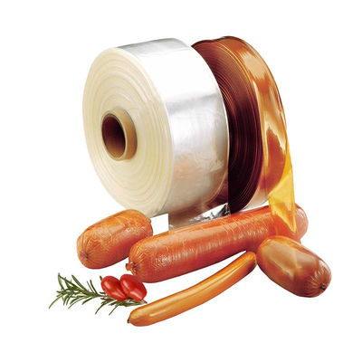 Şeffaf Naylon Tüp Plastik Suasage Casing Film Polyamide Çok Katmanlı
