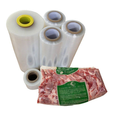 Sıcaklık küçültücü Tavuk torbaları / Peynir Plastik tüpler Sıcaklık küçültücü Et için sargı torbaları