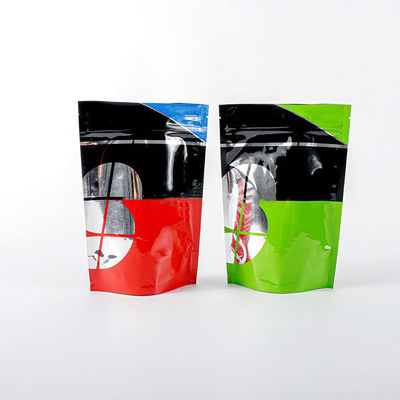 PVDC kaplamalı KPET Nem Kanıtlı Karbonat Protein Torbası Dik Zip Lock Gravure Baskı