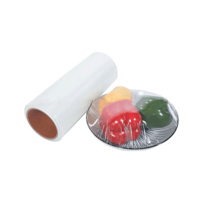 Mutfak Taze Gıdalar Sebze ve Meyve Plastik Yapışkan Film Aracı PVDC Gıda Paketleme Filmi