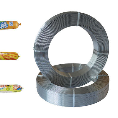 5.5kg/Roll En Yüksek Seviye Gıda Sınıfı Sosis Kaplamaları İçin Alüminyum Tel Rulo Klipleri