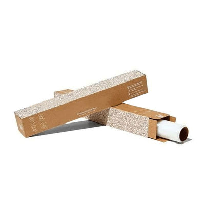 PVDC / PE / PVC / LDPE Film Plastik Sargı ile Komposta edilebilir Yapışkan Film Plastik Sargı
