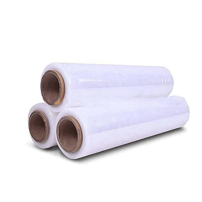 PVDC / PE / PVC / LDPE Film Plastik Sargı ile Komposta edilebilir Yapışkan Film Plastik Sargı