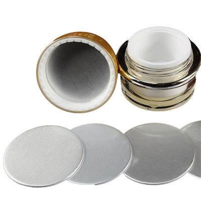 Plastik PVDC köpüklü Skim Seal Kapak kapakları için şişe kapağı mühürleme dökülme olmayan esneklik