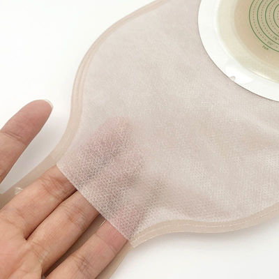 Tıbbi Tek Parça Ostomi Torbası Hidrokoloid Bariyer Boyutu 60mm Kolostomi Torbası