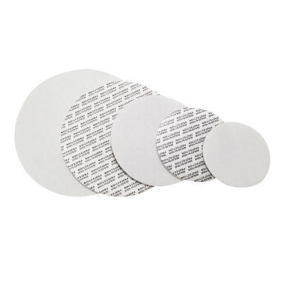 Yapıştırıcı Basınç Duyarlı Kap Kapak Kaplamaları / PVDC Seal Liner Gasketi Özel Şekil