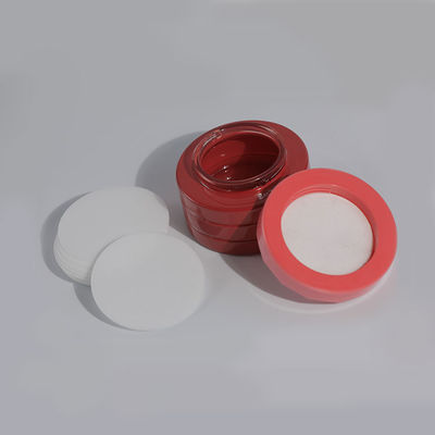 Beyaz yumuşak PVDC köpük kapak / kapağı / şişe için kapak