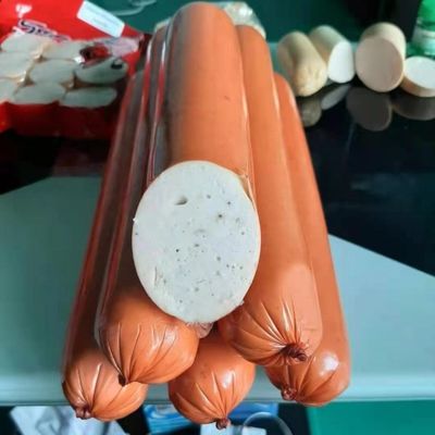 Baskılı pişmiş kolay soyulabilir PVDC Plastik Sosis Kaplama Filmi