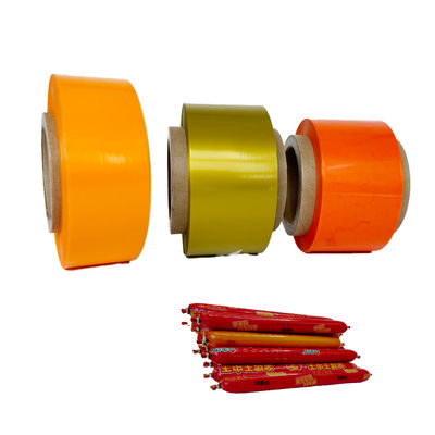 Kalibre 19mm'den 220mm'ye kadar Pvdc Kürsü Filmi Et Sosis Paketleri