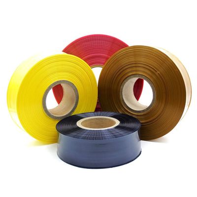 Rulo Düz PVDC Plastik Sosis Kaplama Filmi Genişi 140mm 180mm