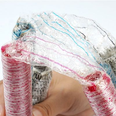 Renkli selüloz plastik sosis kabuğu Pvdc Sosis için