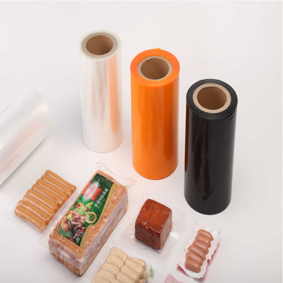 PA PE EVOH Çok katmanlı komposta edilebilir biyolojik olarak ayrıştırılabilir sosis ambalajı plastik film ruloları oluşturur