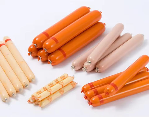 Özel Baskı Plastik Kaplama Polyamide Kaplama jambon sosis tedarikçileri