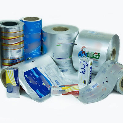 Özel düşük sıcaklıklı laminatlı ısı mühürü Lak Alüminyum folyo Peynir Paketleme Paketleme Kağıdı Margarin Tereyağı Paketleme Filmi