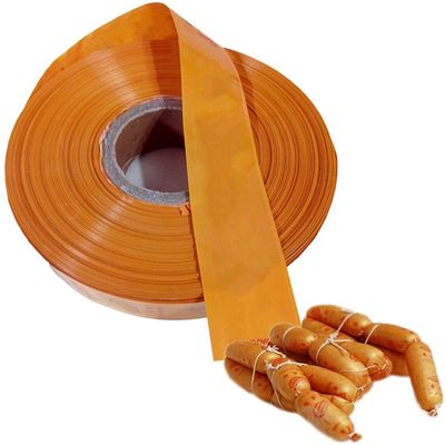 Çerezli Plastik Sosis Küresi Hot Dog için PVDC Plastik Film