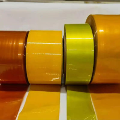 30-350mm Düz Genişlik PVDC Plastik Sosis Kaplama Filmi Sosis Ambalajı için 90C'ye Kadar Isıya Dirençli