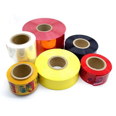 Yemeğe elverişli yumuşak PVDC plastik sosis kabuk filmi Sosis ambalajlama işlemi Yaralık rulo paketlenmiş