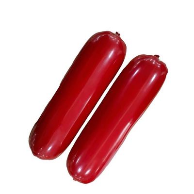Profesyonel PVDC Plastik Sosis Kaplama Filmi Sosis Üretimi için 90C'ye Kadar Isıya Dirençli