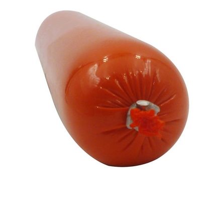 Özel Boyut Kabul Edilen Kalibre 10-50mm PVDC Plastik Sosis Küresi Film Kollajen Küresi Sosis için